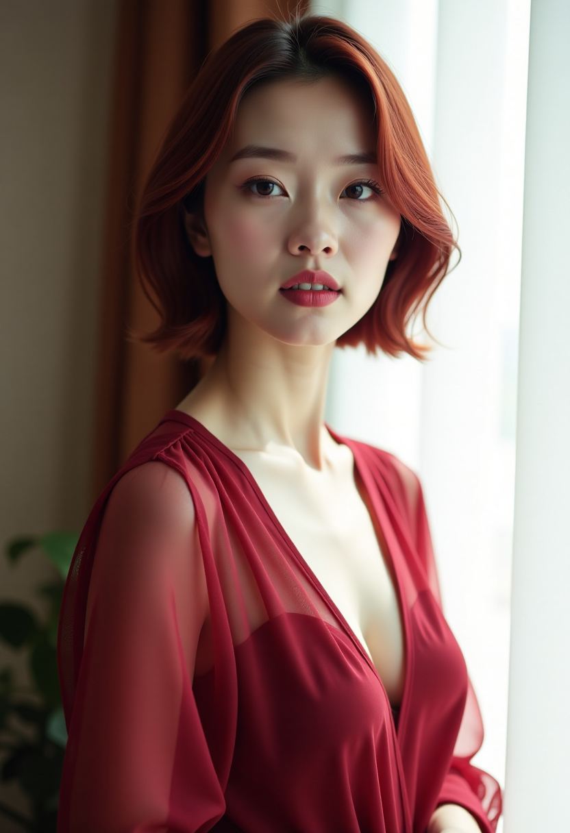 三楼窗边